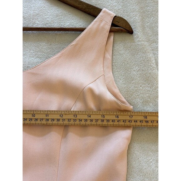 Tommy Bahama Dress 6 Pink Silk Sheath Simple Minimalist Capsule Staple Career - Picture 8 of 11